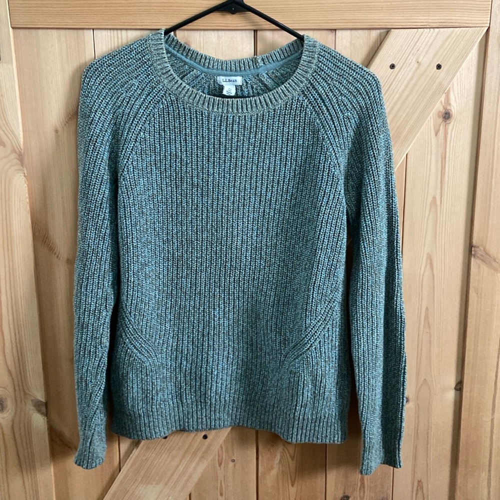 LL Bean Knit Cotton Sweater